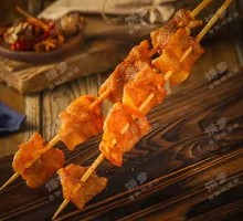Braised Pork Skewers