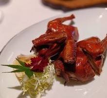 Tea-Infused Smoked Squab