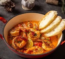 Garlic Oil-Infused Shrimp