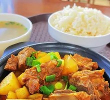 Pork Rib Clay Pot Rice