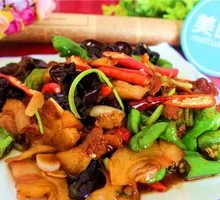Dry Pot Spicy Pig's Head Meat