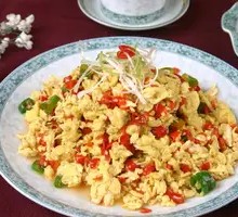 Chopped Chili Egg Stir-Fry