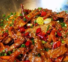 Perfect Pair Duck and Shrimp Dry Pot