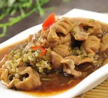 Preserved Vegetable Stewed Intestines