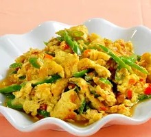 Green Pepper and Egg
