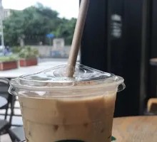 Hazelnut Latte with Oat Milk