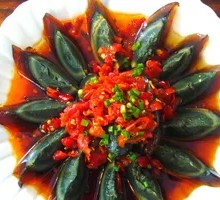 Spicy Chopped Pepper Century Egg