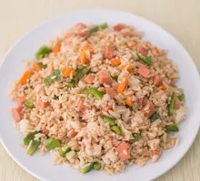 Chicken and Ham Fried Rice