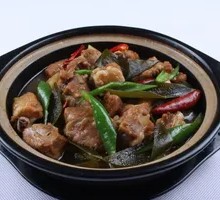Braised Pork Rib Rice
