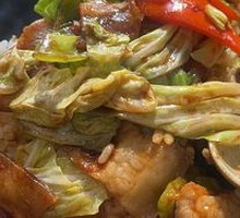 Spicy Pork Stir-fry Rice Bowl