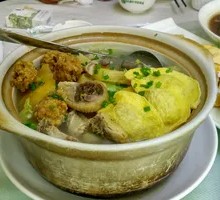 Three Delicacies Pork Skin Soup