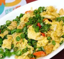 Egg with Green Pepper