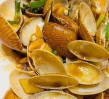 Scallion Ginger Clams