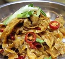 Dry Pot Tofu Skin from Jinggang Mountain