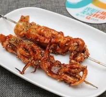 Squid Head Skewers