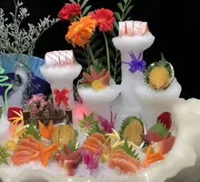 Brocade Salmon Sashimi