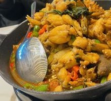 Garlic Fried Frog Stew