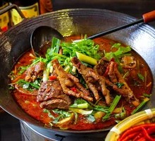 Spicy Chicken Feet and Lung