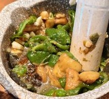 Spicy Chili and Century Egg Mix