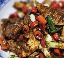 Pork Liver Stir-fried with Yellow Gizzard