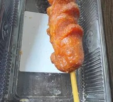 Grilled Sausage Skewer