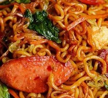 Stir-Fried Instant Noodles