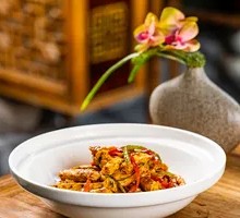 Fragrant Tofu Stir-fried Chicken Strips