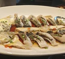 Old Citrus Peel Steamed Wild Yellow Croaker