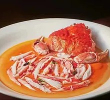 Fried Egg and Shaoxing Wine Soft-Shell Crab