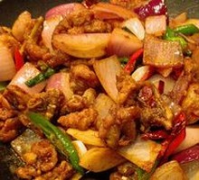 Spicy Frog Legs in Dry Pot