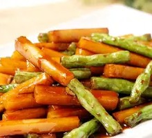 Potato and String Bean Stir-fry