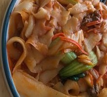 Beef Stir-Fried Knife-Cut Noodles