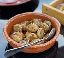 Roasted Mini Mushrooms