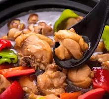 Stewed Chicken with Brown Sauce