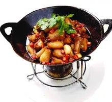 Dry Pot Duck Tendon