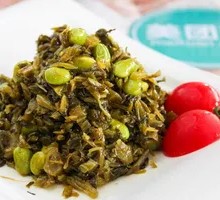 Salted Vegetable and Edamame