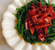 Oil-Braised Bamboo Shoots with Clover