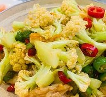 Spicy Cauliflower in Hot Pot