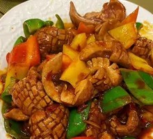 Clam and Pig Kidney Stir-fry
