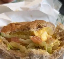 Teriyaki Egg Combo Sandwich