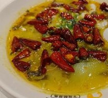 Hot-Flamed Sichuan Fish with Pickled Cabbage (Single Portion)