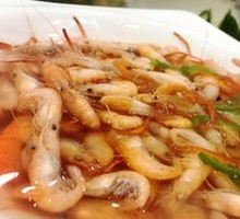 Boiled Shrimp in Clear Water