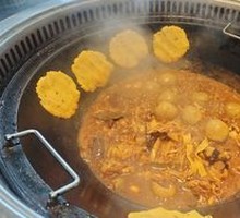Pan-fried Dumpling Pancake