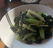 Stir-fried Tatsoi with Winter Bamboo Shoots
