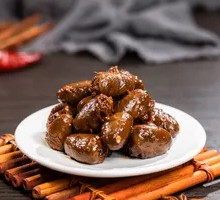 Sweet and Spicy Duck Hearts