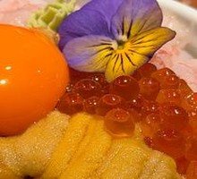 Sweet Shrimp and Sea Urchin Rice