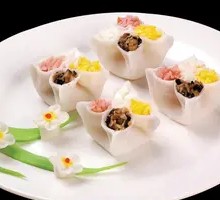 Four Happiness Shrimp Dumplings