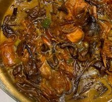 Chicken Stewed with Mushrooms
