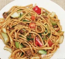 Beef Fried Wide Noodles