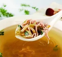 Pickled Vegetable and Pork Stir-Fry Soup
